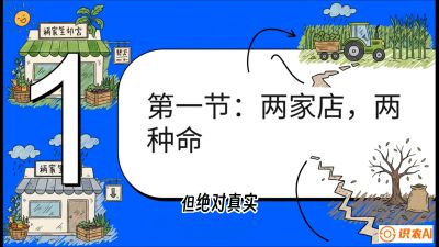 第1节：【农资人思维重塑】别做搬运工！千万级门店的&ldquo;三不等&rdquo;生意经，课程：《农资实战特训：从&ldquo;坐商&rdquo;到&ldquo;千万服务商&rdquo;的进阶路》