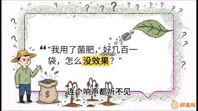 第4节（活化篇）： 土壤里的&ldquo;雇佣兵&rdquo;&mdash;&mdash;如何用菌剂以小博大，解决死棵难题，课程：《揭秘土壤的秘密：让土地帮你赚钱》#识农AI