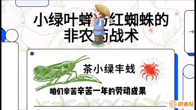 第03节（虫害篇）：看不见的吸血鬼：小绿叶蝉与红蜘蛛的&ldquo;非农药&rdquo;团灭战术（抗性治理），课程：《茶金时代：从&ldquo;看天吃饭&rdquo;到&ldquo;精准控局&rdquo;的茶叶高产提质实战课》