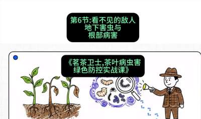第06节：看不见的敌人&mdash;&mdash;地下害虫与根部病害，课程：《茗茶卫士&mdash;&mdash;茶叶病虫害绿色防控实战课》#识农AI